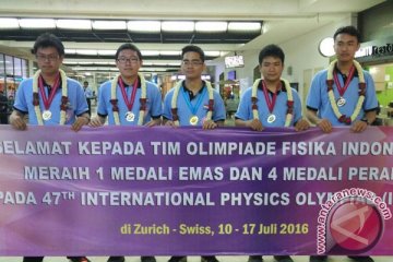 Indonesia raih emas Olimpiade Fisika Internasional