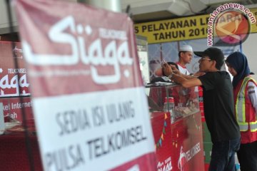 Posko siaga Telkomsel