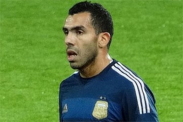 Tevez dihukum pelatih Shenhua karena kegemukan