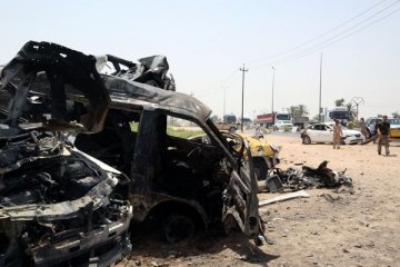 Serangan bom bunuh diri tewaskan delapan orang di Irak