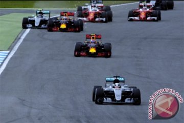 Hamilton kian kuat di puncak usai menangi GP Formula 1 Jerman