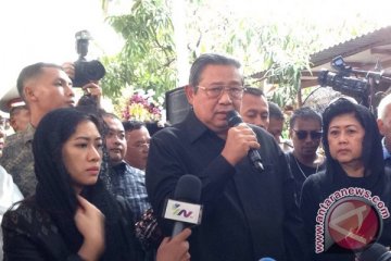 SBY melayat ke kediaman Mike Mohede