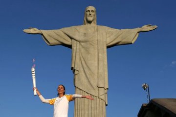 OLIMPIADE 2016 - Kamera Olimpiade jatuh, tujuh orang cedera 