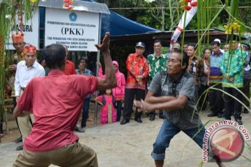 Penyambutan Bupati Barito Selatan