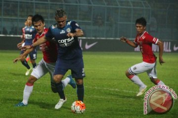 Arema menang tipis 1-0 lawan Bali United