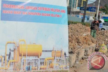 Pengembangan jaringan gas