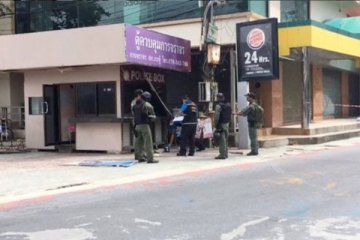 Bom tewaskan tiga polisi Thailand di Selatan