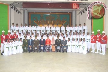 Pengukuhan Paskibraka Barsel