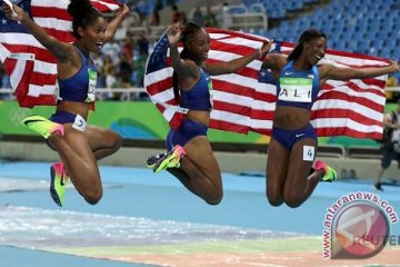 OLIMPIADE 2016 - AS sapu semua medali 100m halang rintang putri