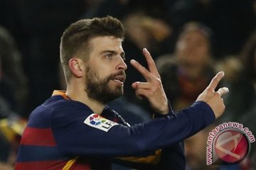 Pique terancam kena hukuman karena lakukan selebrasi gol