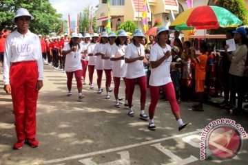 Gerak Jalan Sambut HUT ke-81 GPM