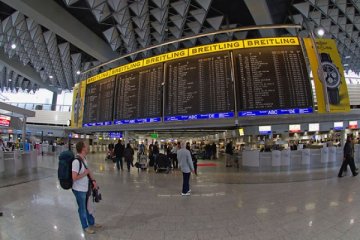 Bobol keamanan, terminal Bandara Frankfurt dikosongkan