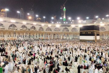 82 persen jemaah haji Indonesia sudah di Mekah