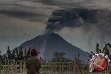 Aktivitas Gunung Sinabung masih tinggi