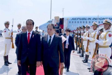 Jokowi dan pemimpin G-20 disuguhi "Impression West Lake"