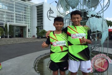 Dua bersaudara Darmo Wongso ingin jadi atlet bulu tangkis dunia