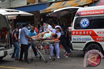 Ledakan bom mobil tewaskan seorang polisi di Thailand