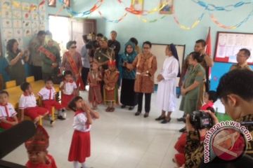 Menteri Yohana Yambise di Lamandau