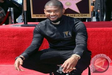 Usher masuk Hollywood Walk of Fame