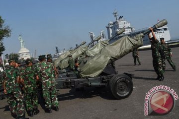 Presiden tiba di Jatim tinjau latihan Armada Jaya