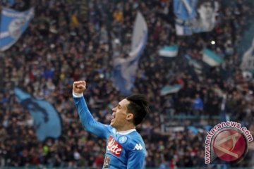 Callejon cetak dua gol saat Napoli sikat Palermo 3-0