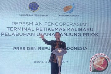 Presiden Jokowi dijadwalkan resmikan terminal kontener baru Priok