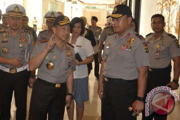 Kakorlantas periksa kesiapan kendaraan operasional tamu Sidang Interpol