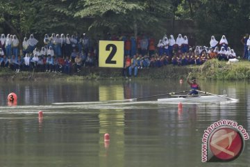 PON 2016 - Lintasan venue dayung Cipule perlu diperpanjang