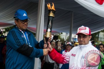 PON 2016 - Api PON XIX menuju Stadion GBLA