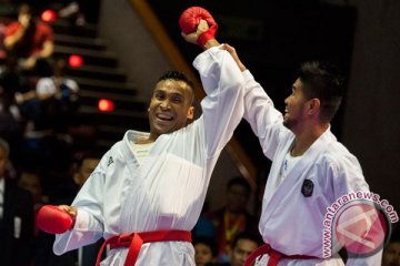 PON 2016- Umar dan Hendro sabet emas Karate