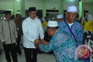 Menteri agama sambut kedatangan haji kloter pertama Jawa Tengah
