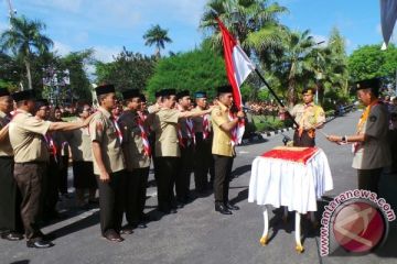 HUT ke-55 Pramuka di Sampit