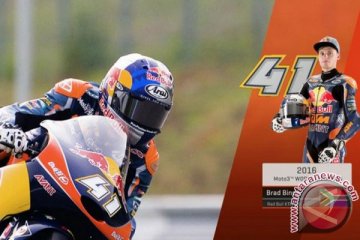 Binder pastikan gelar juara dunia Moto3 di Aragon