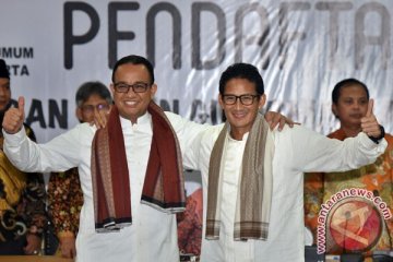 Anies-Sandiaga janjikan kampanye yang berbeda