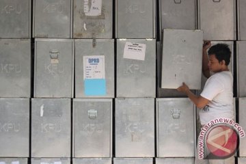 KPU Padang siapkan lima gudang tampung logistik pemilu