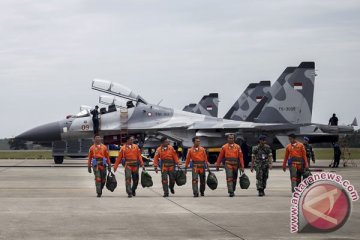 Sukhoi Su-27/30 MKI TNI AU gladi puncak Angkasa Yudha 2016