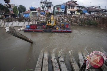 Bukti normalisasi sungai berhasil, Djarot tunjuk tak meluapnya lagi Ciliwung