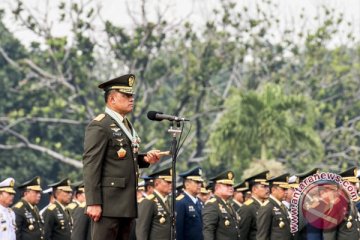 87 perwira tinggi TNI dimutasi