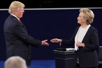 Hillary dan Trump kian sengit bertarung