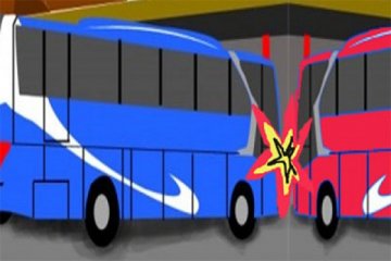 Korban kecelakaan tol Ngawi terlempar dari bus