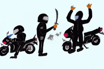 Polisi Blitar tahan sindikat pencurian sepeda motor