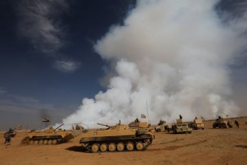 Pasukan Irak mulai masuki Mosul