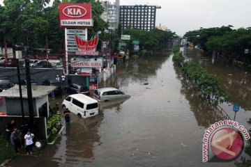 Banjir kembali landa kawasan Pasteur Kota Bandung