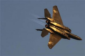 Jet tempur Israel tembak jatuh drone Hamas