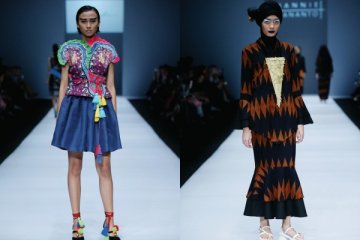 Kuda Lumping serta Wajik Kediri tampil di Jakarta Fashion Week 2017