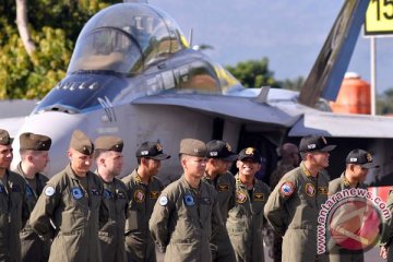 Latihan bersama TNI AU-Angkatan Udara Amerika Serikat ditutup