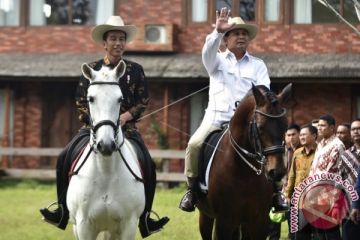 Presiden Jokowi Bersama Prabowo