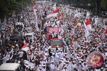 Ustaz Arifin ilham ikut unjuk rasa