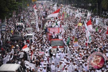 Demo 4 November di Kaltim berlangsung tertib