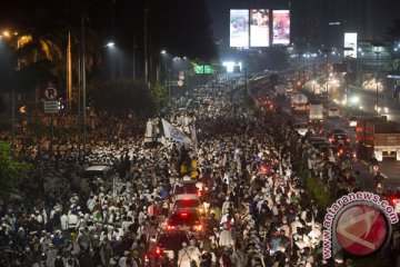 Massa demo 4 November tak berupaya melawan